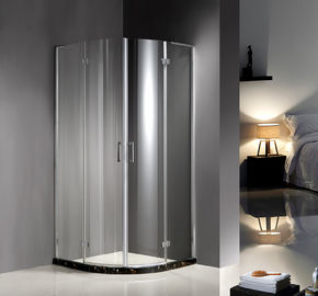 900X900X1900 6MM hartowane szkło Profesjonalna Zawiasowa Kabura prysznicowa, zakrzywione narożne jednostki prysznicowe