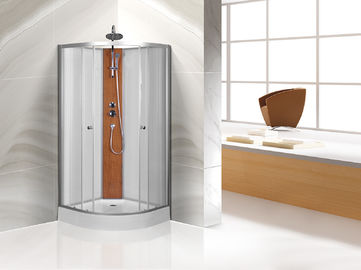 Kabiny prysznicowe naścienne z drzwiami przesuwnymi, kabiny prysznicowe z zakrzywionymi drzwiami