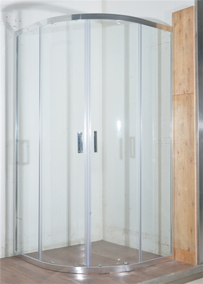 Węgiel z zakrzywioną szafą prysznicową, 900x900x1900 mm