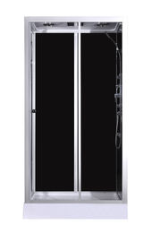 Kabiny prysznicowe z masażem o wymiarach 1100x800x2150mm, prostokątna kabina prysznicowa z białą akrylową tacą i dachem