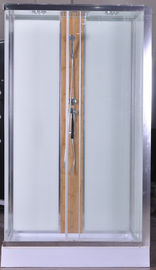 1200x800x2150mm Prostokątne kabiny prysznicowe z bambusem