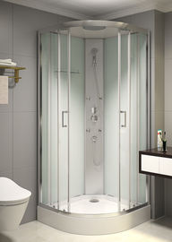 Półokrągłe kabiny prysznicowe z przezroczystego szkła hartowanego o grubości 4 mm KPN2009006