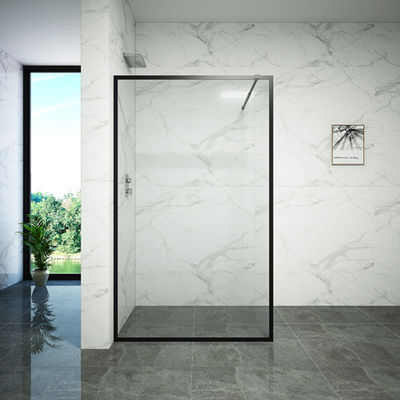 Drzwi prysznicowe do łazienki ze szkła hartowanego na sucho na mokro