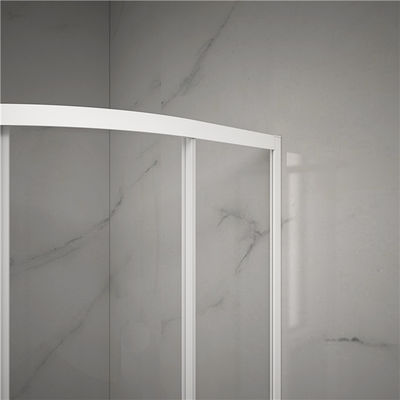 Szkło hartowane 6mm 900x900x2000mm Łazienka Zakrzywiona narożna kabina prysznicowa, kabiny prysznicowe i wannowe