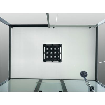 Prostokątne, wolnostojące, półokrągłe kabiny prysznicowe z przezroczystym panelem stałym ze szkła hartowanego