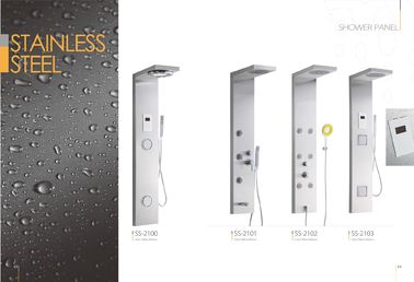 Star Rated Hotels Komercyjnych paneli prysznicowych ze stali nierdzewnej, narożny panel prysznicowy