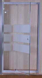 Zawias drzwi ze szkła Prysznicowe szkło Prysznic 900X 1850 mm Certyfikat CE SGS