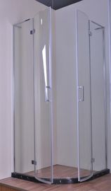 900X900X1900 6MM hartowane szkło Profesjonalna Zawiasowa Kabura prysznicowa, zakrzywione narożne jednostki prysznicowe