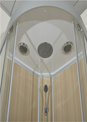 Kabina prysznicowa z brodzikiem akrylowym Biały 900*900*2150cm silive aluminium