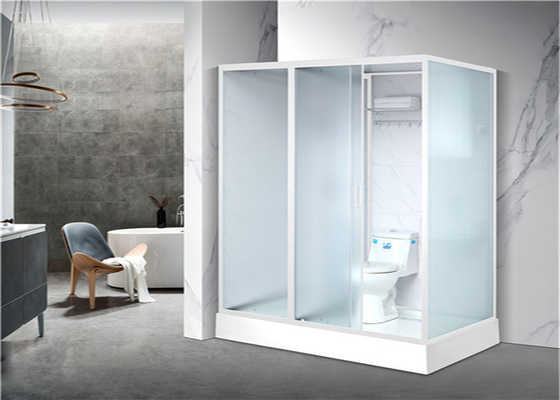 Kabiny prysznicowe Biała akrylowa taca ABS 1900 * 1200 * 2150 mm biały aluminiowy przód otwarty