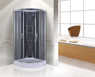 Profile chromowe Półokrągłe kabiny prysznicowe, kabina prysznicowa 900 mm z półokrągłą kabiną prysznicową
