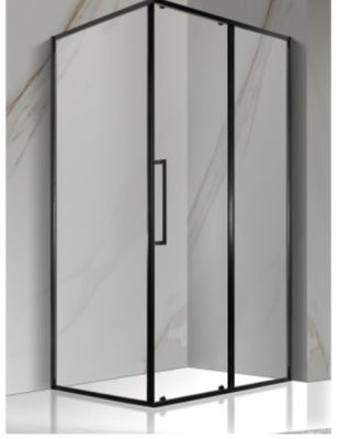6mm szkło hartowane 1200X800X * 1950mm Łazienka zakrzywiona narożna kabina prysznicowa, kabiny prysznicowe i łazienkowe