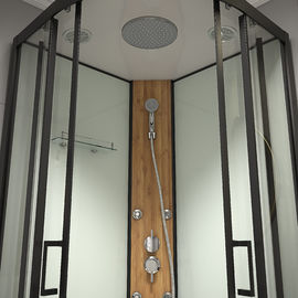 KPN20009009 Niestandardowe kabiny prysznicowe z przesuwanymi ćwiartkami, zakrzywiona szklana kabina prysznicowa