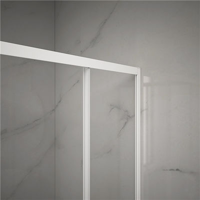 Kwadratowe szkło hartowane 6 mm 900x900x2000mm Łazienka Zakrzywiona narożna kabina prysznicowa, kabiny prysznicowe i wannowe
