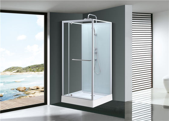 Fashion Pivot Door (Narożne kabiny prysznicowe, kwadratowa kabina prysznicowa z szarą akrylową tacą)